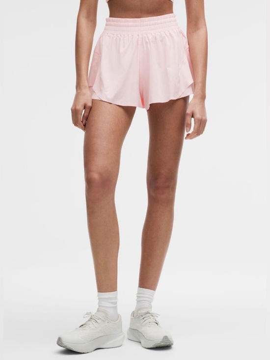 lululemon athletica Pants - Lululemon Shake It Out High Rise Running Shorts 2.5” in Pink Pearl - NWT